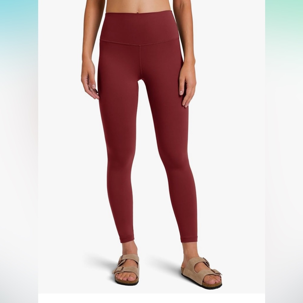 Colorfulkoala Dreamlux High Waisted Workout Leggings Yoga Pants XL Merlot